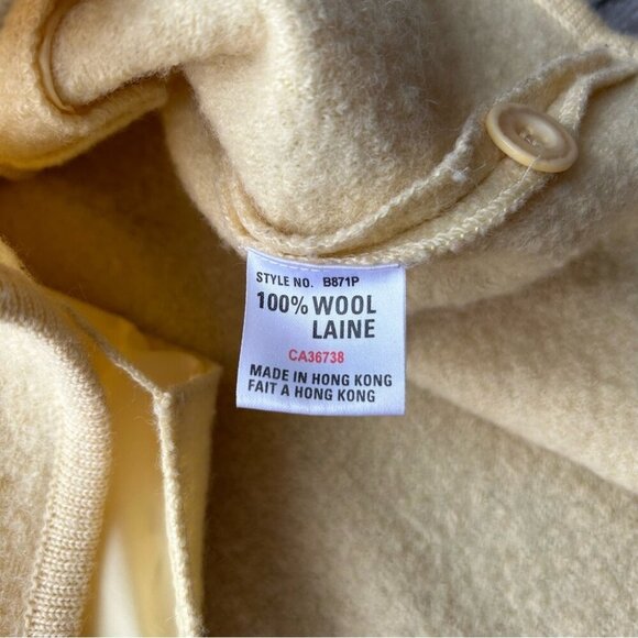 Vintage Hagger Pure Wool Sleeveless Cardigan Vest Made in Hong Kong - Picture 9 of 13